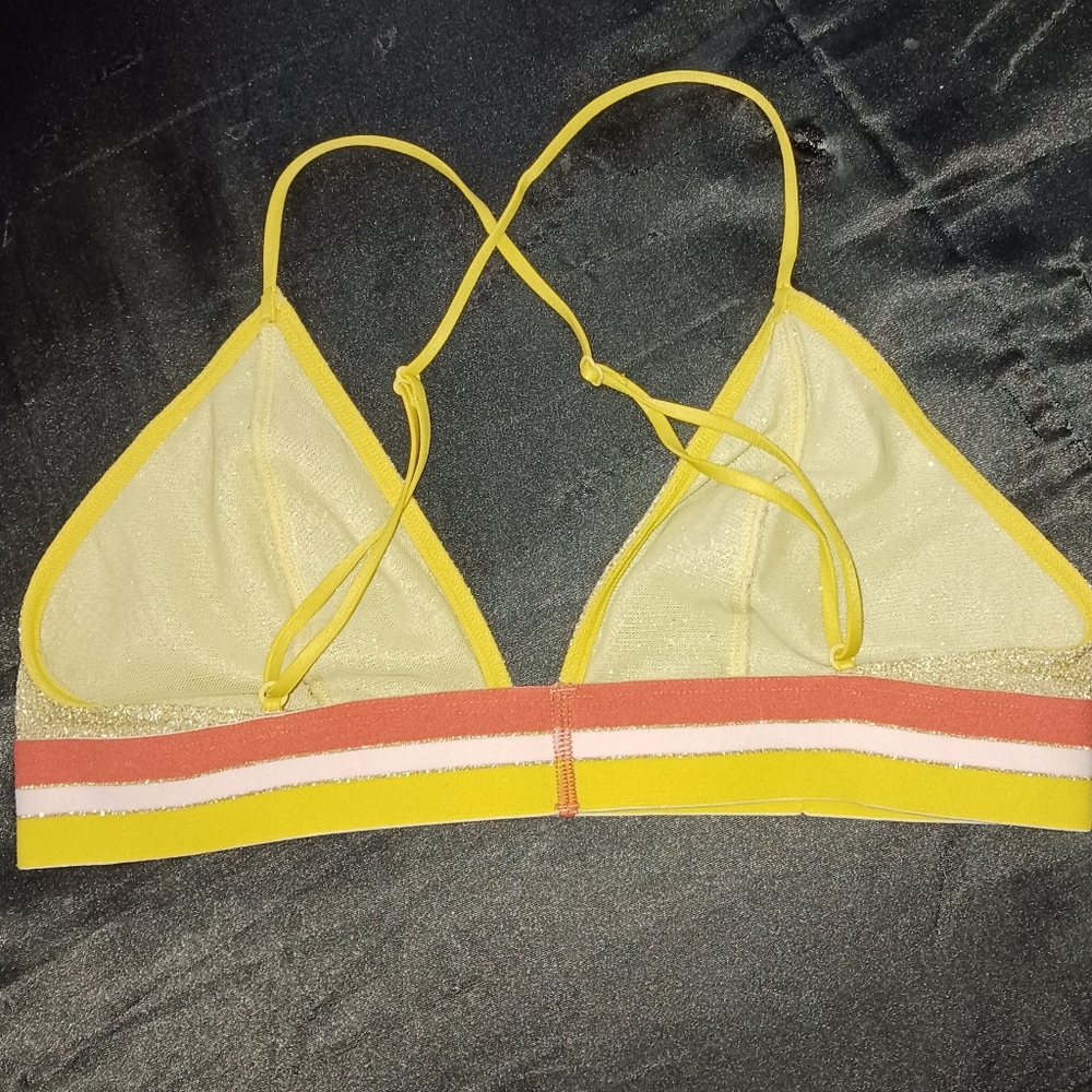 Free People Gold Bralette - Picture 3 of 5